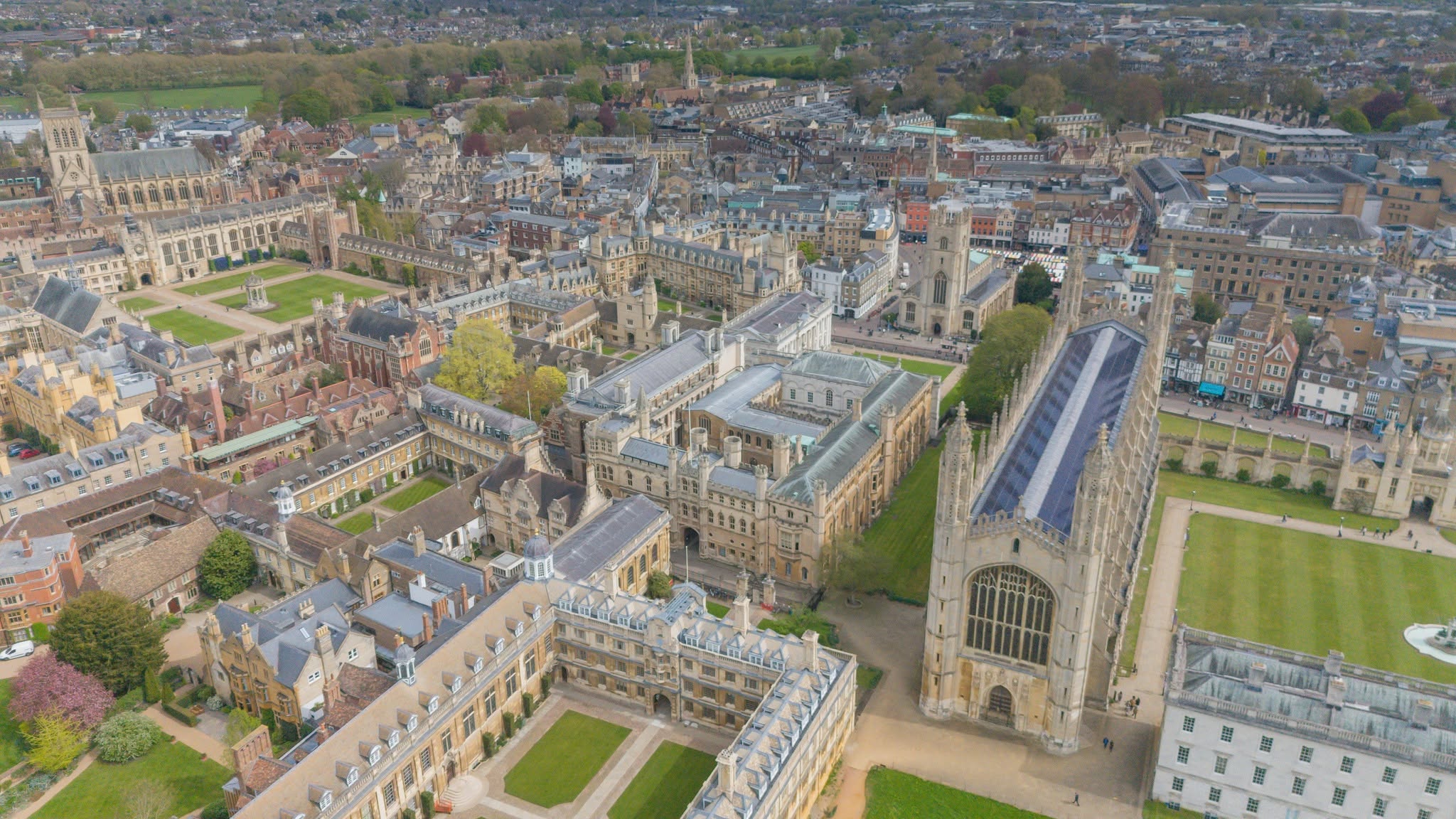 Some of the Cambridge colleges.