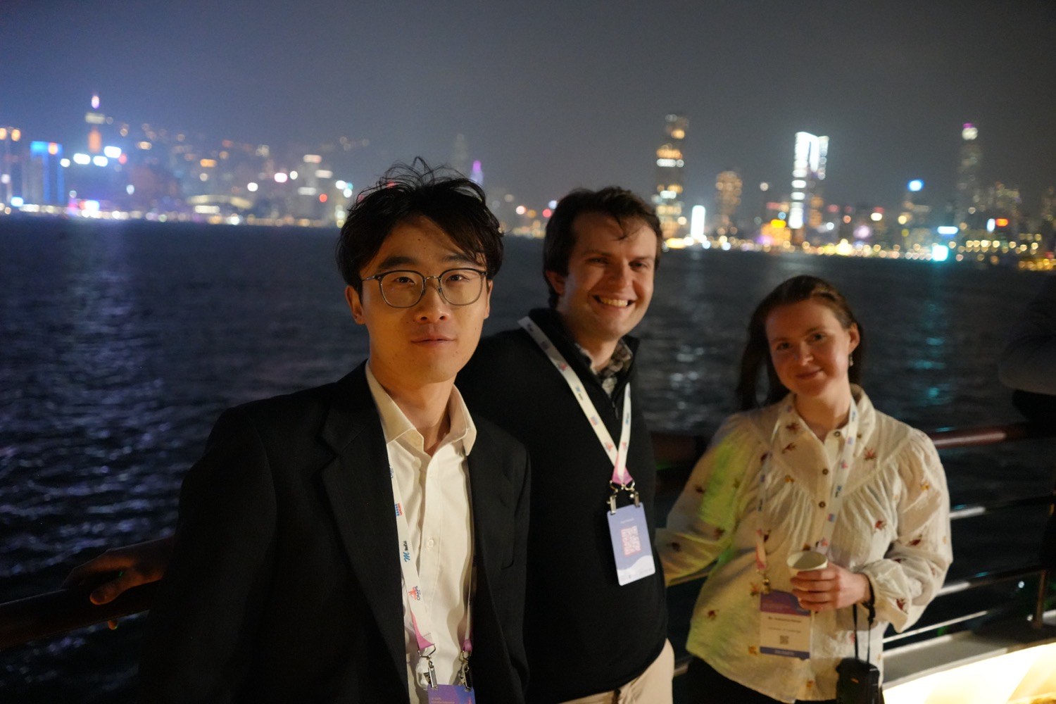 At Victoria Harbour for the CNAPS meeting, Hong Kong