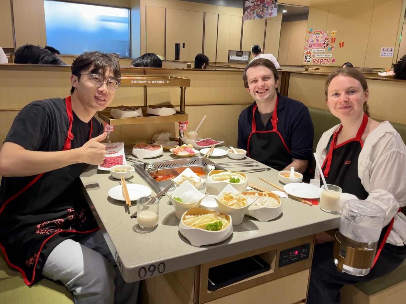 Hotpot at the CNAPS meeting, Hong Kong