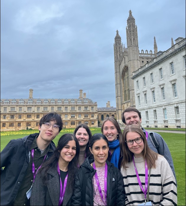 The lab at King's College for the Mutations in Time and Space conference dinner, 2026